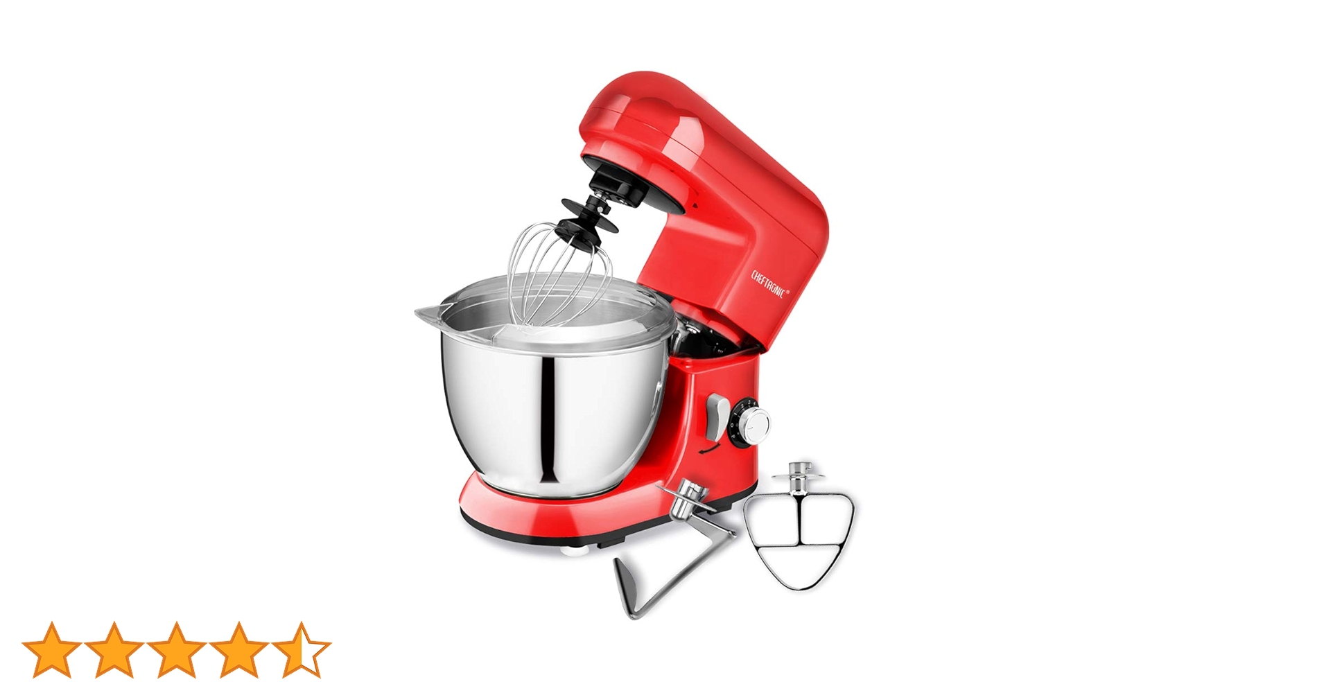 【Cheftronic】SM985 キッチンミキサー CHEFTRONIC Stand Mixers SM-985, 350W 4.2qt Tilt-head Kitchen